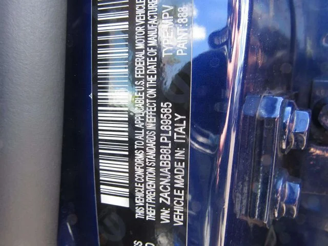 Used 2020 Blue Clearcoat Jeep Latitude image 27