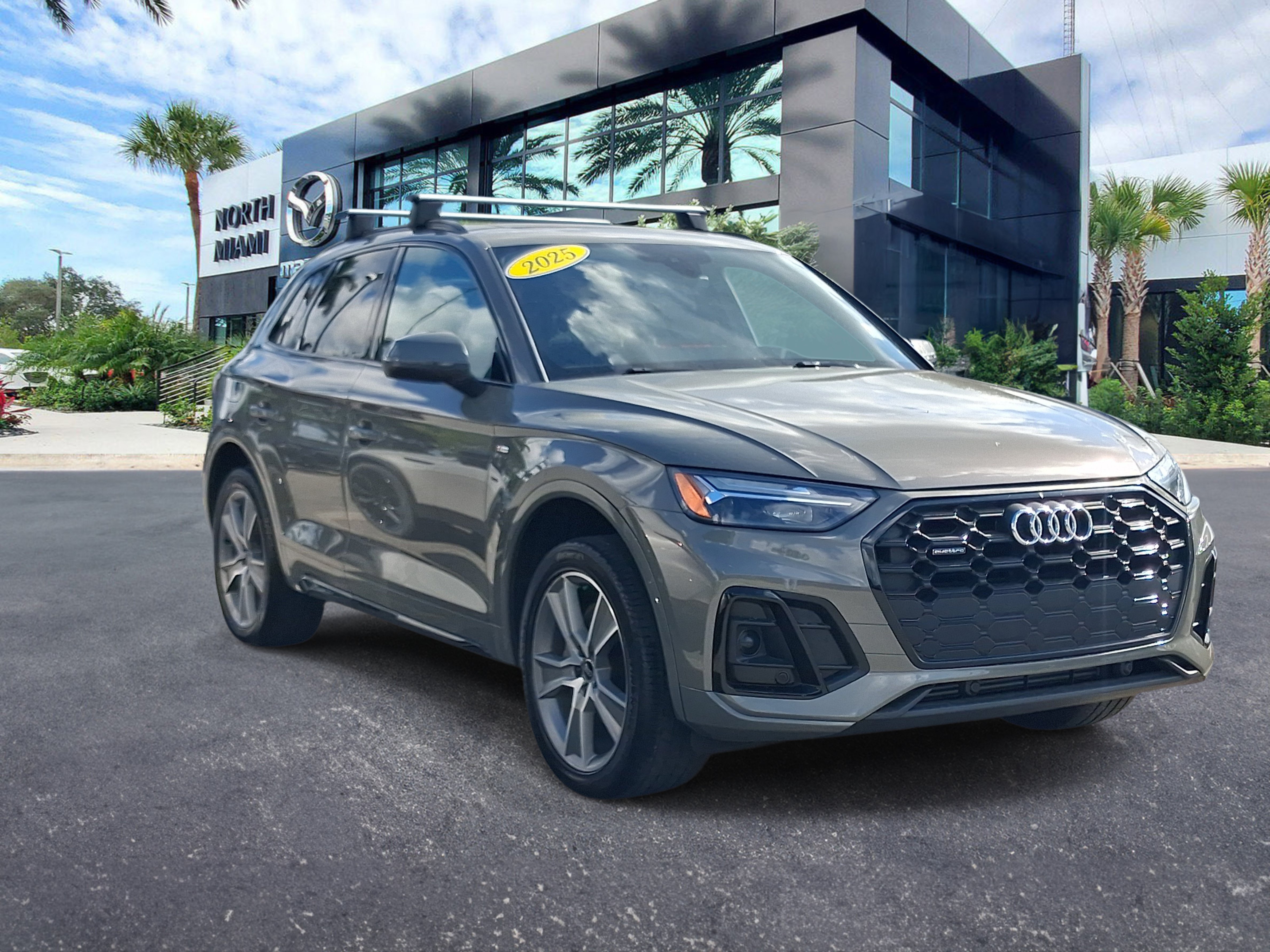 Used 2025 Gray Audi 45 S line Premium image 3