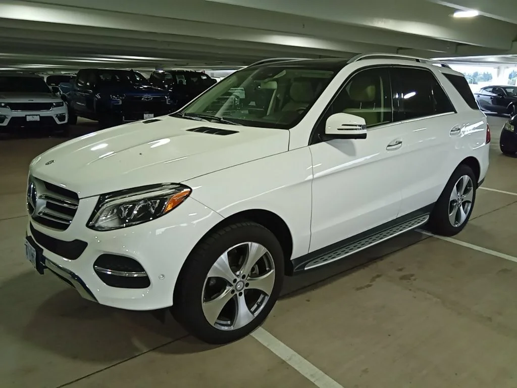 Used 2017 Polar White Mercedes-Benz GLE 350 image 1