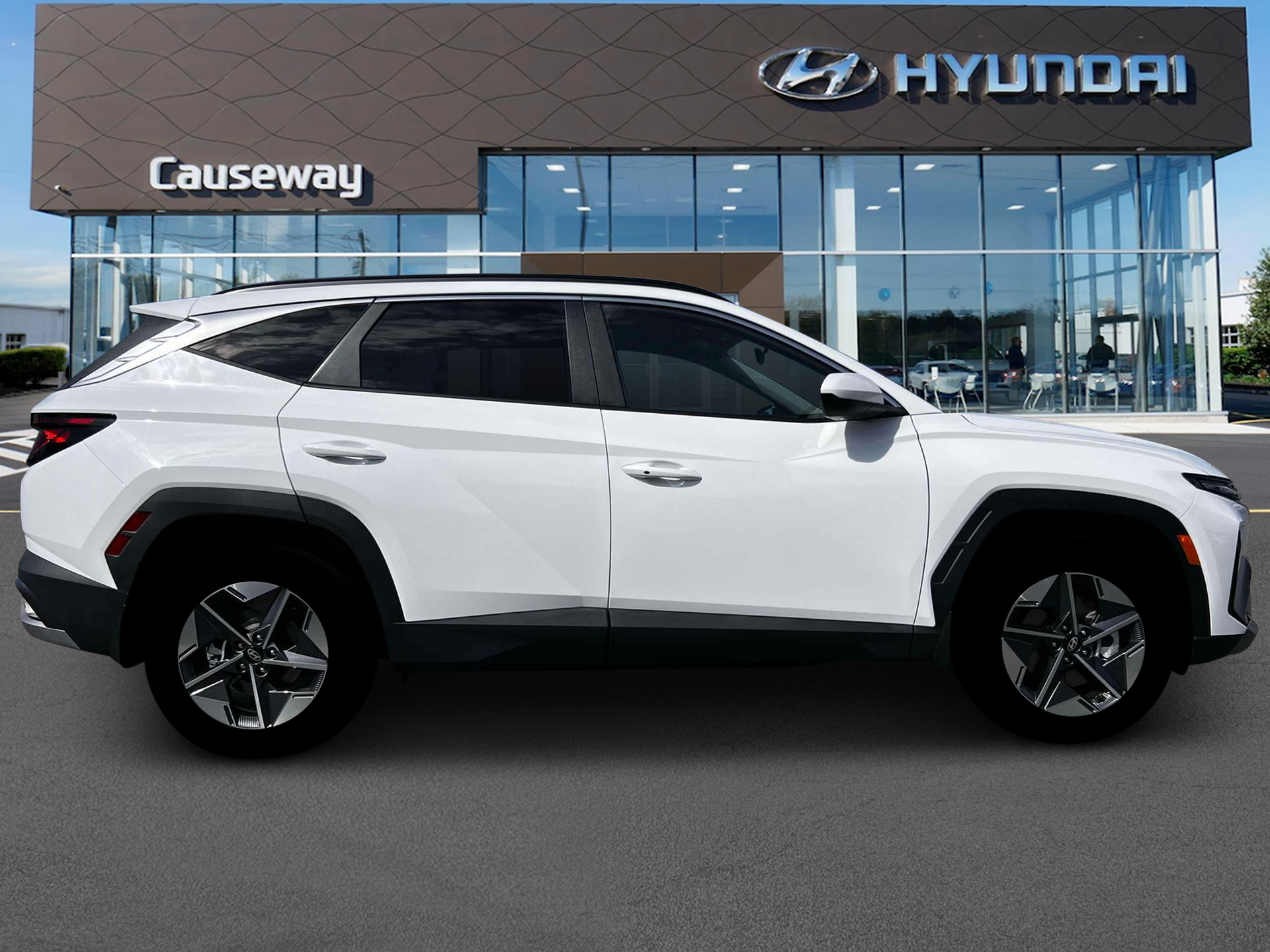 New 2026 White Hyundai SEL AWD image 9