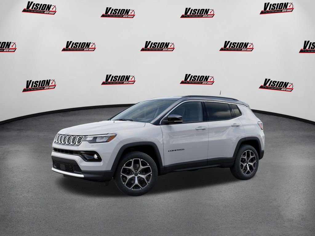 New 2026 Bright White Clear-Coat Exterior Paint Jeep Limited image 2