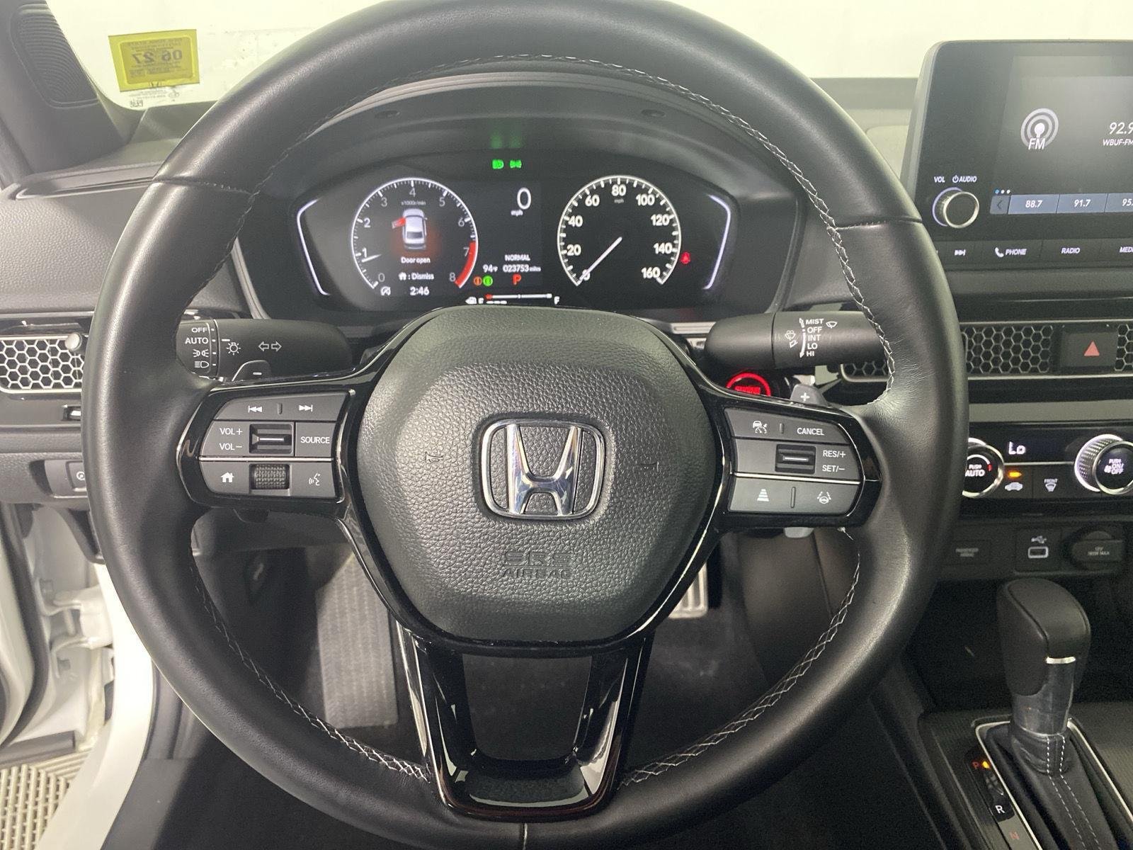 Used 2024 Platinum White Pearl Honda Sport image 13