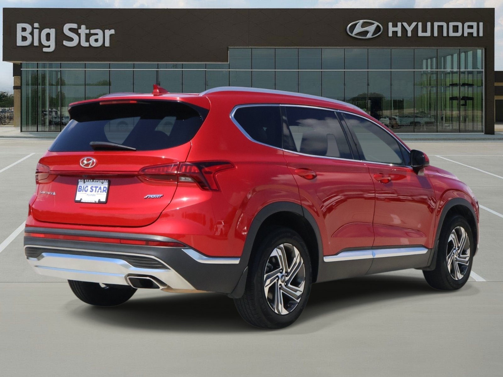 Used 2022 Calypso Red Hyundai SEL image 4