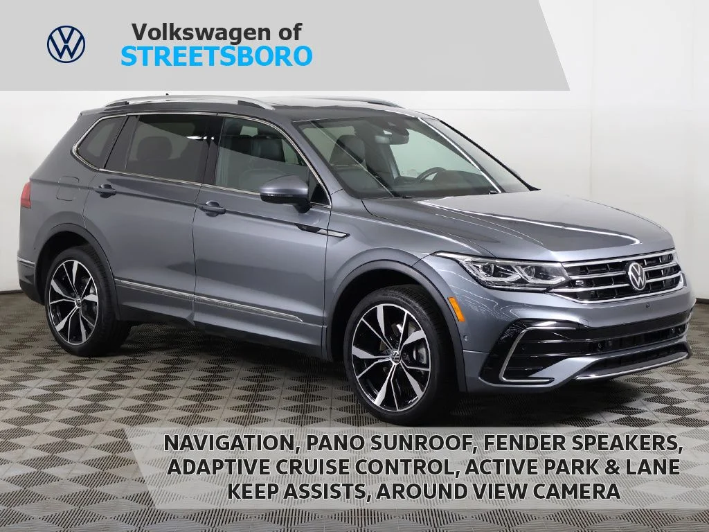 Used 2022 Platinum Gray Metallic Volkswagen 2.0T SEL R-Line image 1