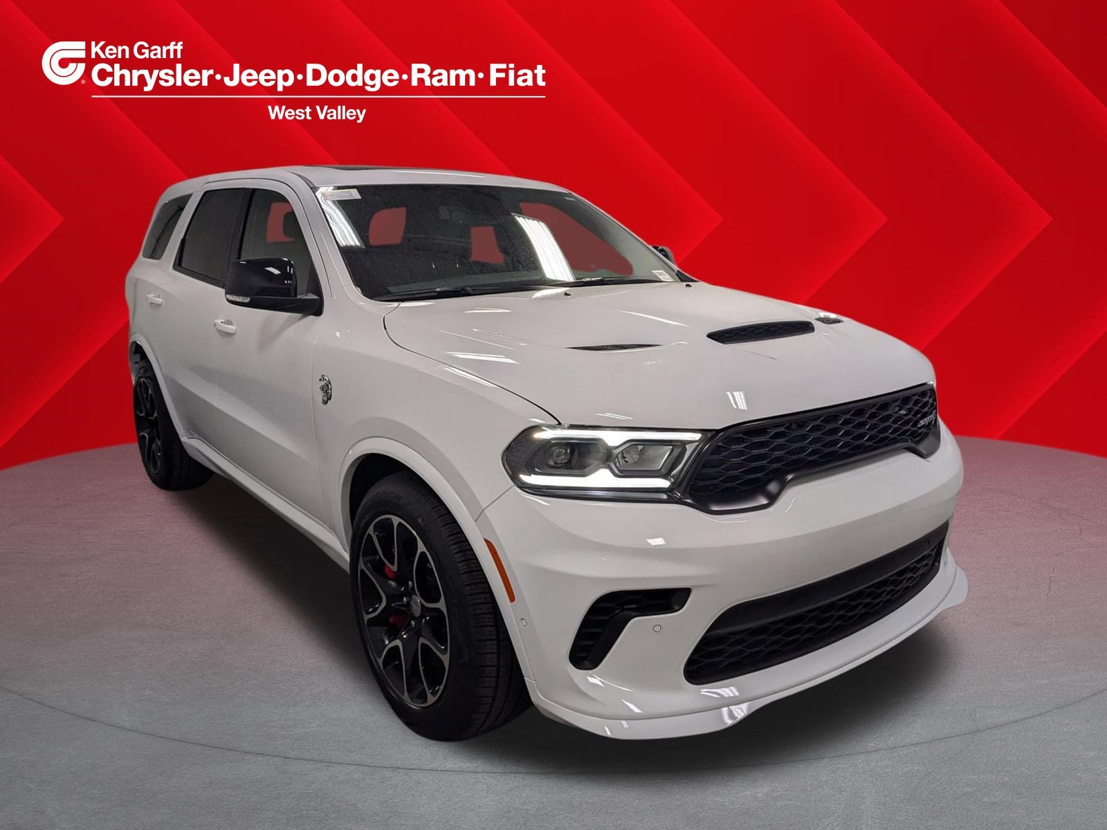 New 2026 White Knuckle Clear-Coat Exterior Paint Dodge SRT Hellcat image 1