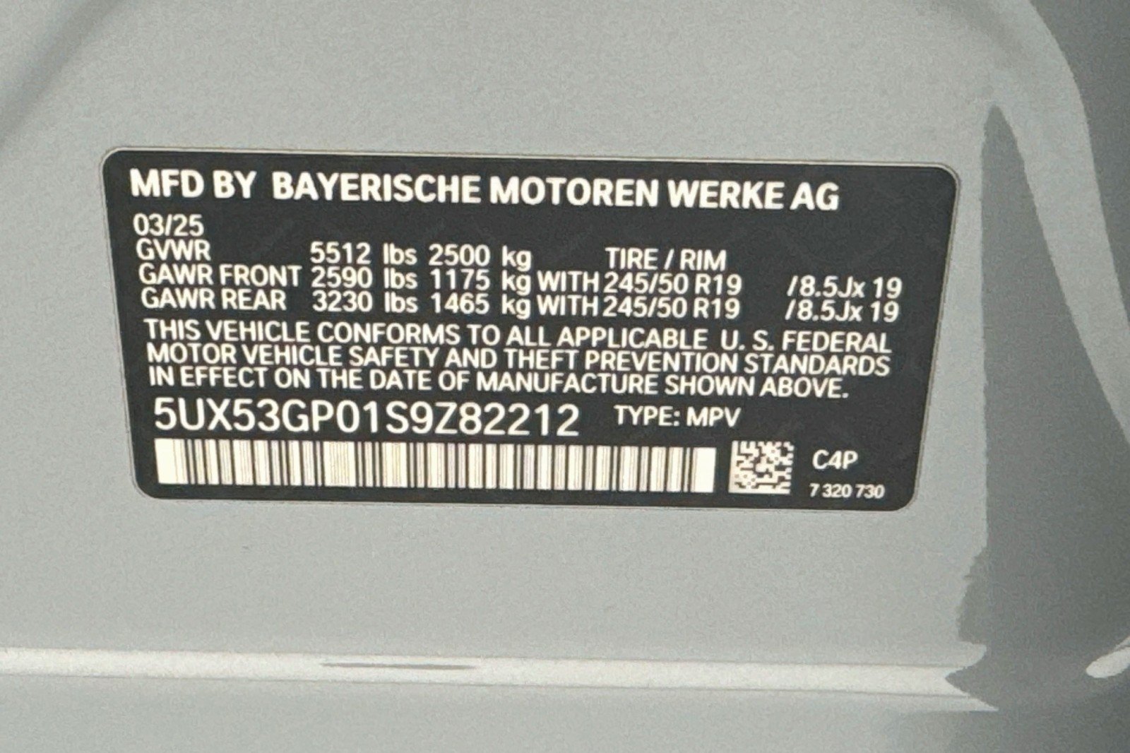 Used 2025 BROOKLYN GREY BMW 30 xDrive image 23