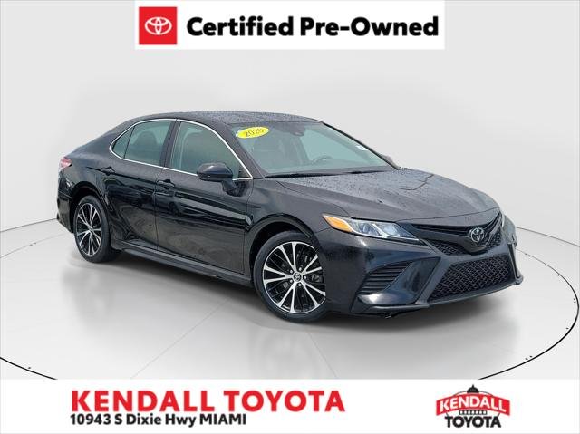 Certified Used 2020 MIDNIGHT BLACK METAL Toyota  image 1