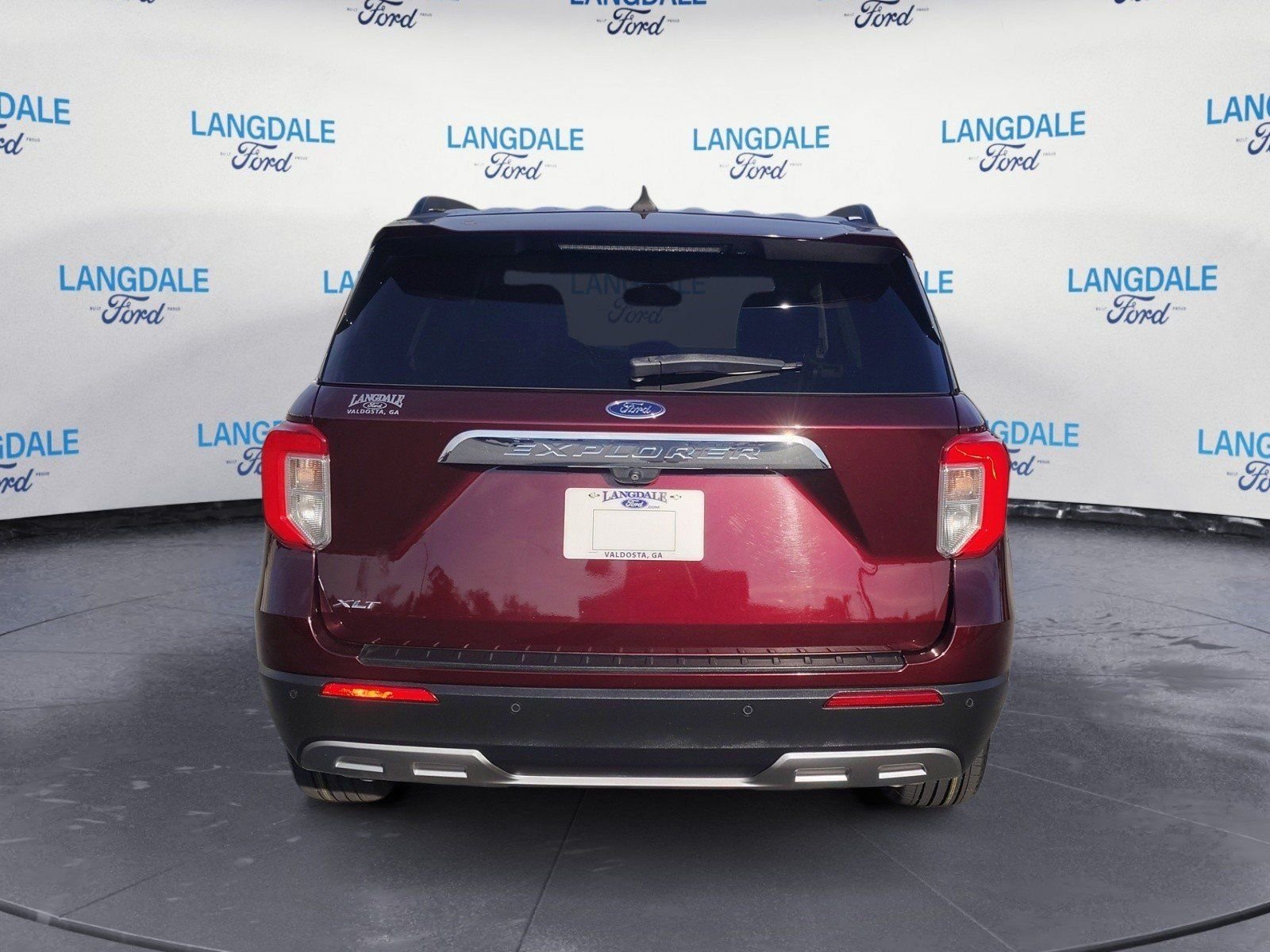 Used 2022 Burgundy Velvet Tinted Clearcoat Ford XLT image 8