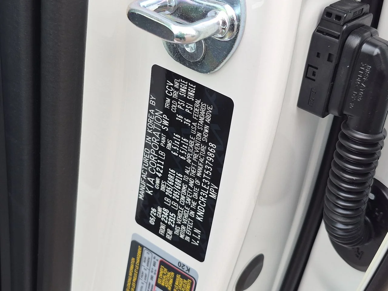 New 2026 Snow White Pearl Kia EX image 34