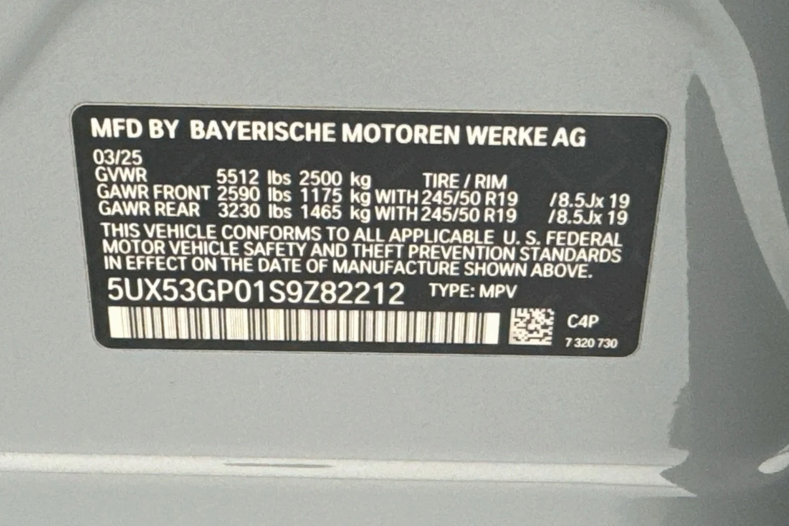 Used 2025 BROOKLYN GREY BMW 30 xDrive image 24