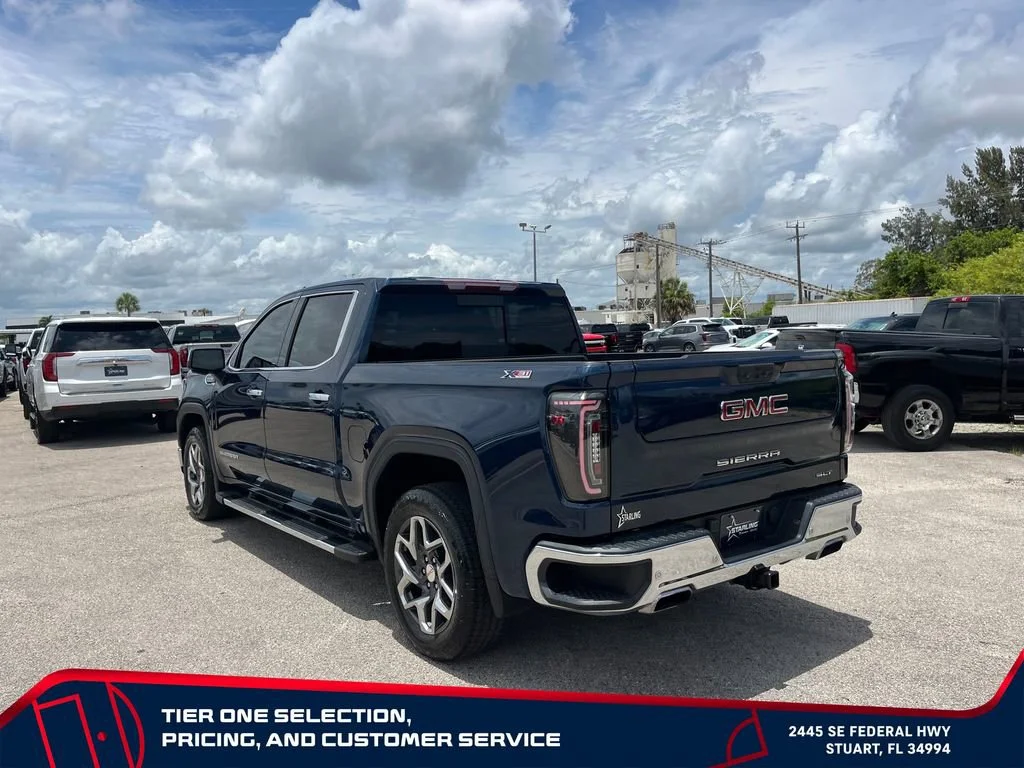 Used 2023 Pacific Blue Metallic GMC SLT image 5
