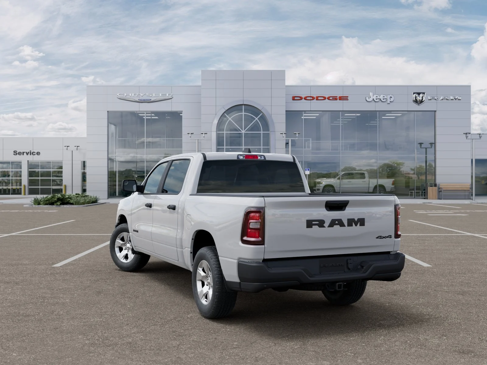 New 2026 Bright White Clearcoat RAM Tradesman image 35
