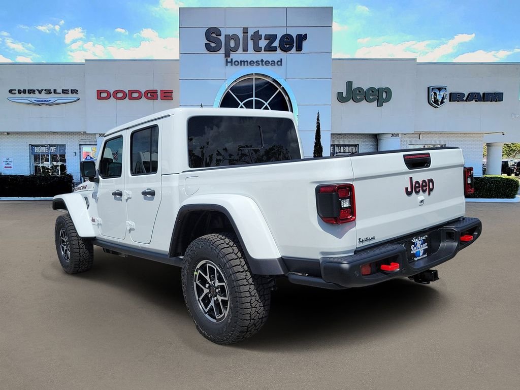 New 2026 Bright White Clear-Coat Exterior Paint Jeep Rubicon X image 3