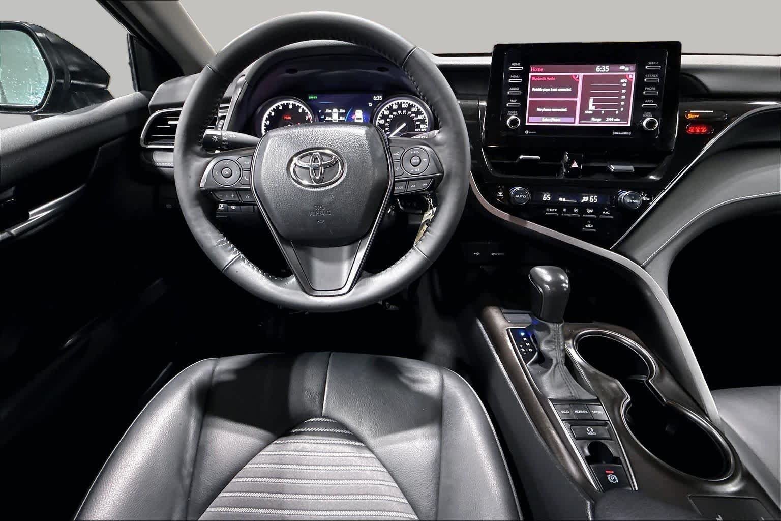 Used 2024 Midnight Black Metallic Toyota SE image 6