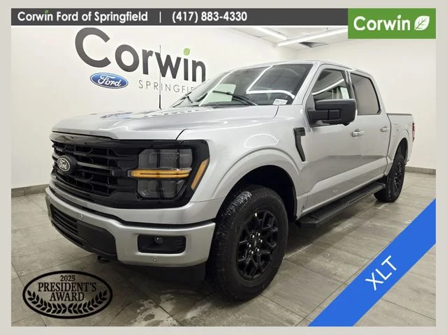 New 2026 Iconic Silver Metallic Ford XLT image 1