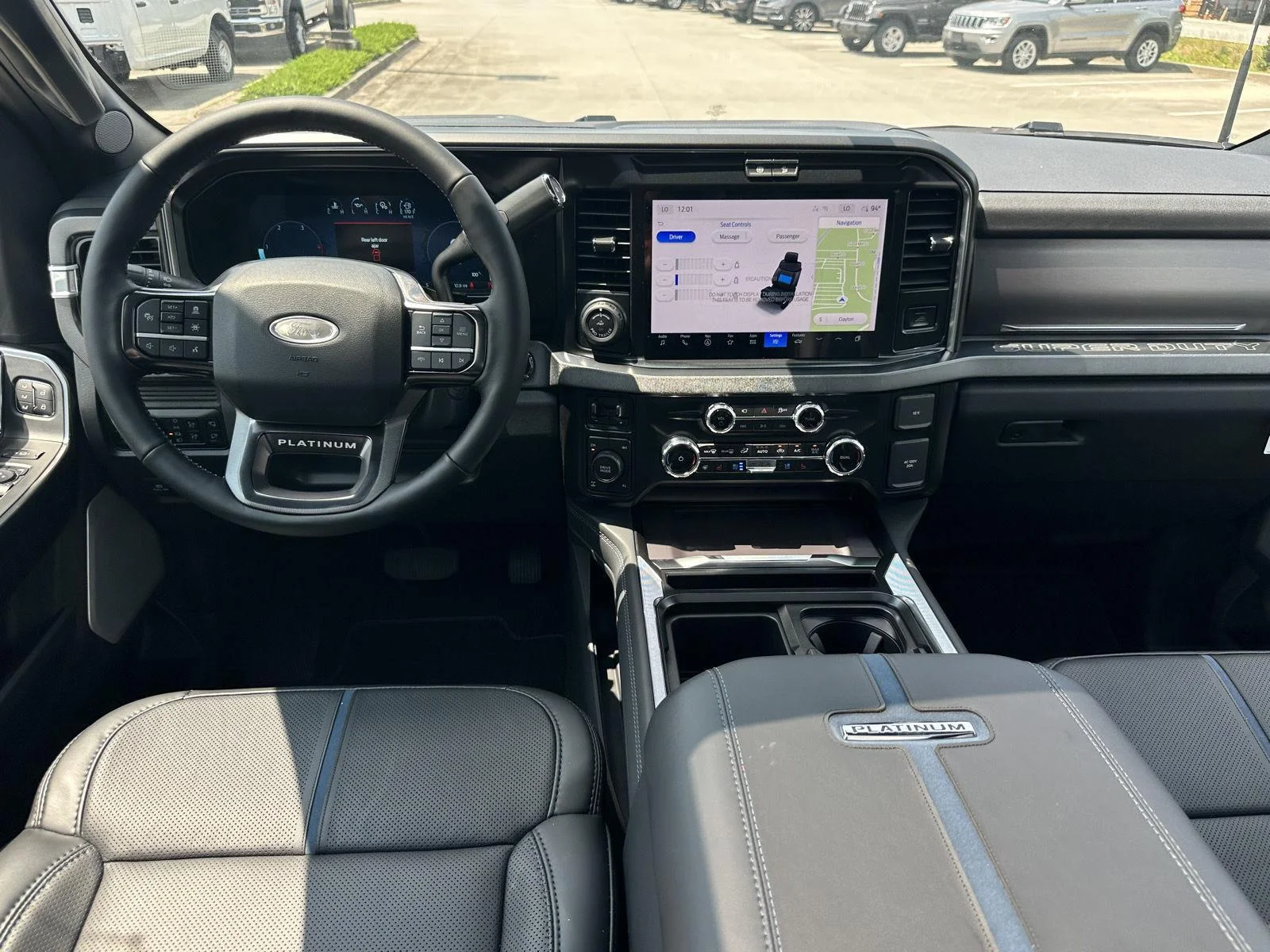 New 2026 Star White Metallic Tri-Coat Ford F-250® Platinum® image 12