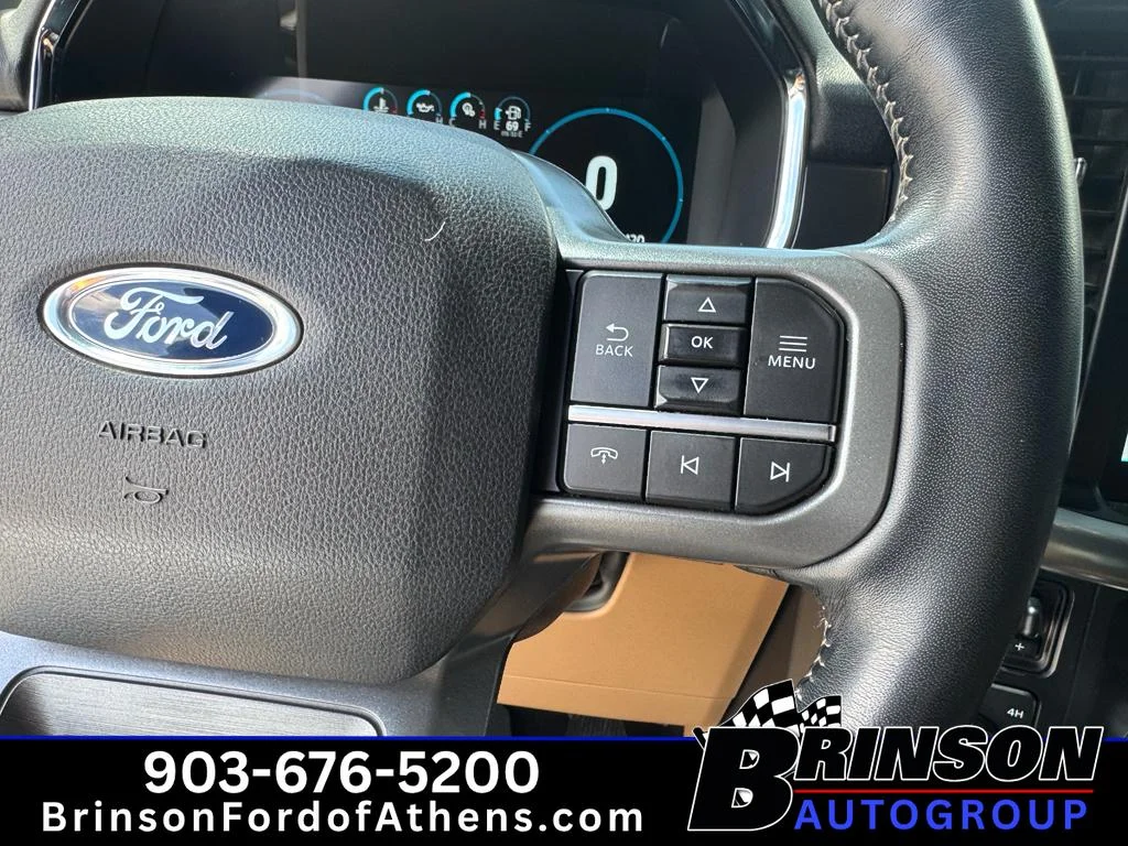 Used 2021 Antimatter Blue Metallic Ford LARIAT image 19