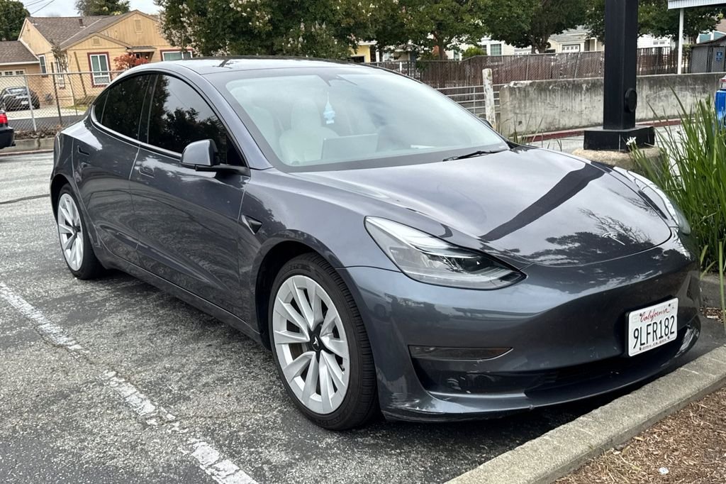 Used 2023 Tesla Model 3 Base with VIN 5YJ3E1EA4PF665422 for sale in San Bruno, CA