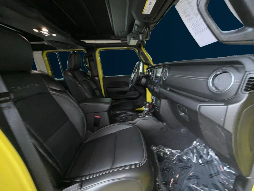 Used 2023 Yellow Jeep Sahara 4xe image 17