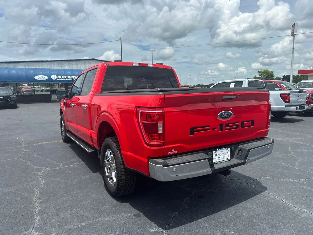 Used 2022 Red Ford XLT image 5