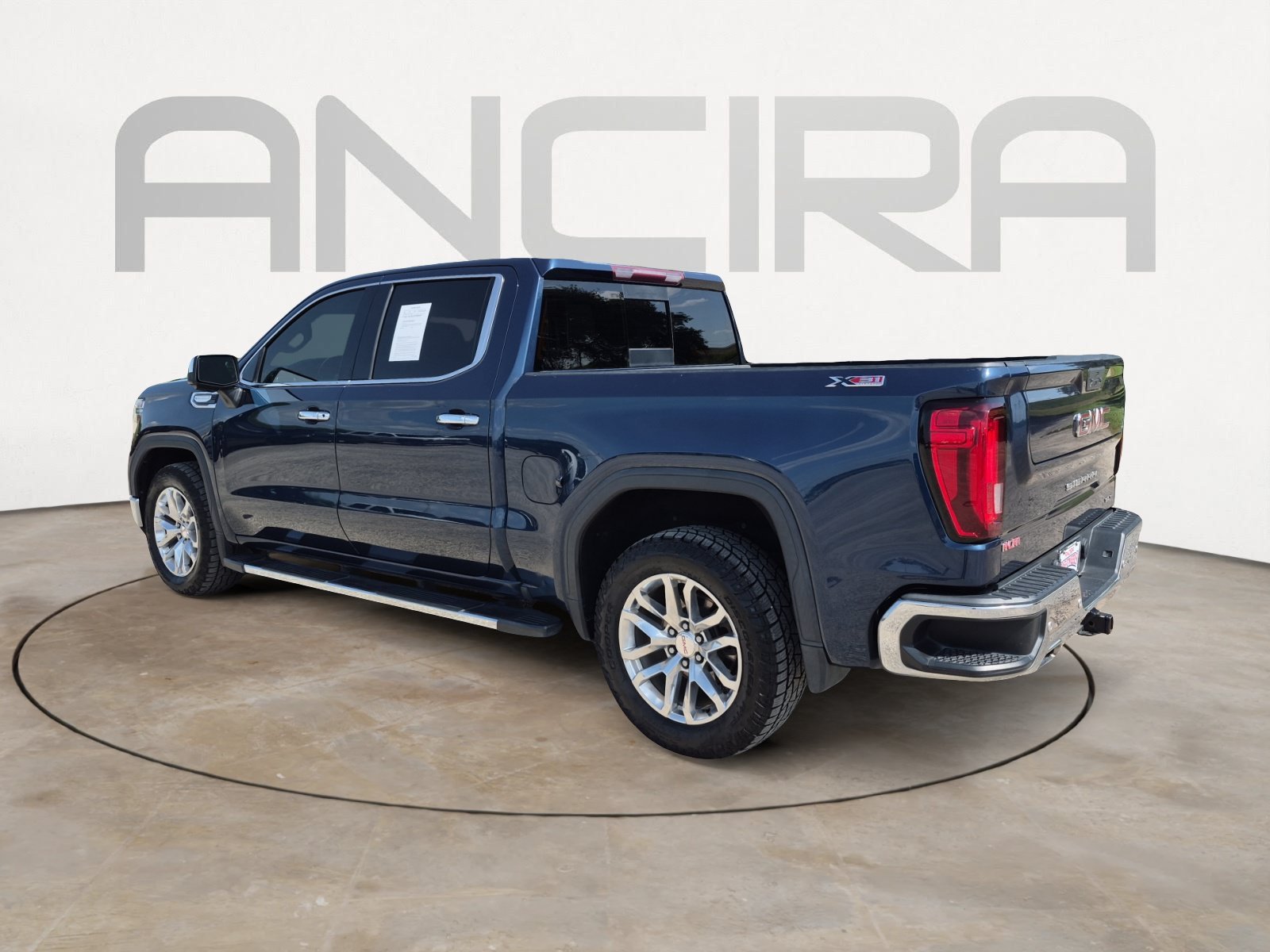 Used 2022 PACIFIC BLUE METALLIC GMC SLT image 8