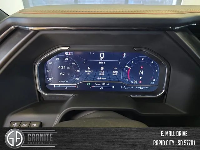 Used 2024 White GMC AT4 image 16
