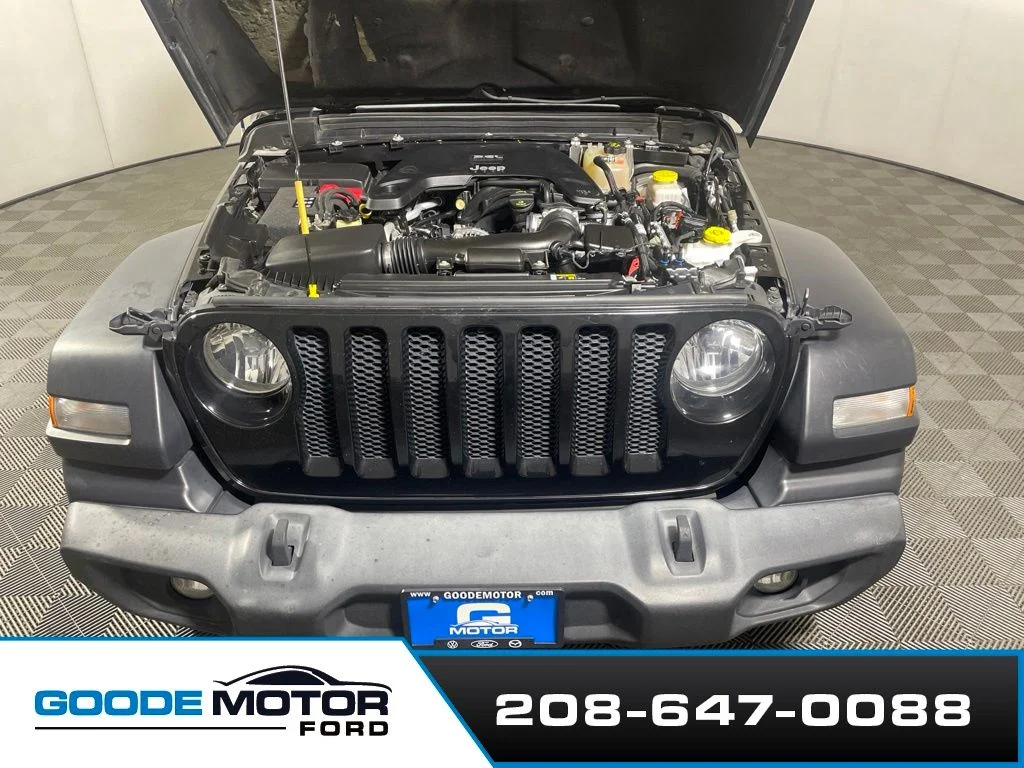 Certified Used 2018 Black Clearcoat Jeep Unlimited Sport image 25
