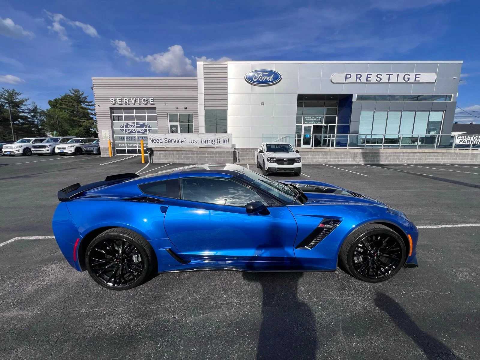 Used 2016 Laguna Blue Metallic Tintcoat Chevrolet Z06 image 10