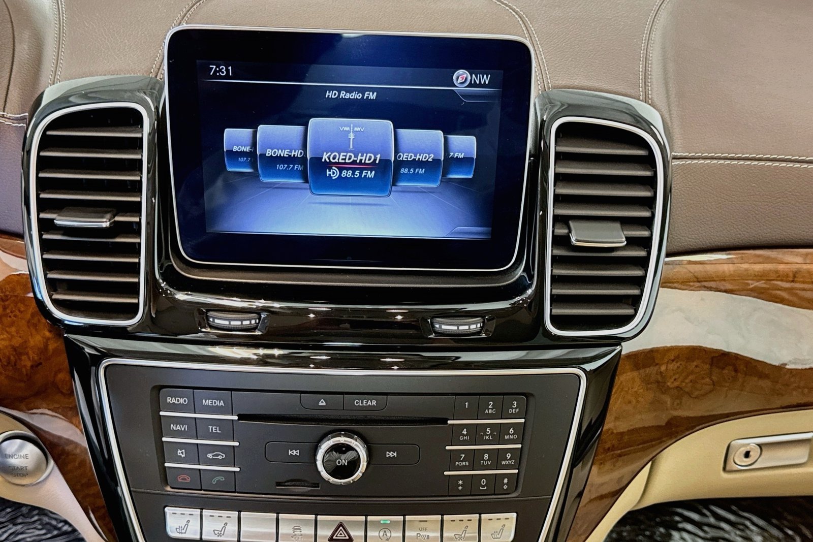 Used 2019 Lunar Blue Metallic Mercedes-Benz GLS 550 image 15