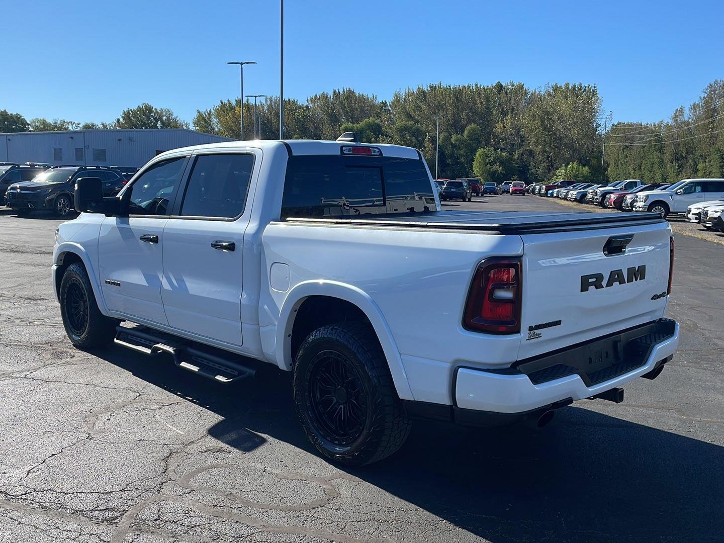 Used 2025 Ivory White Ram Laramie image 3