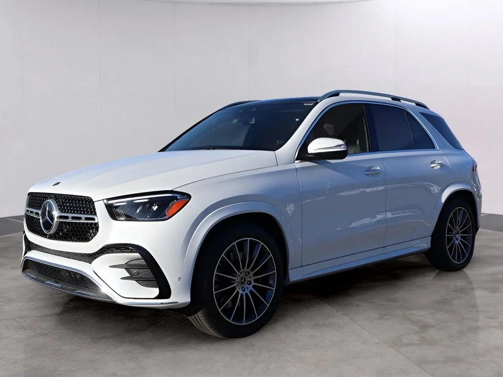 Certified Used 2026 MANUFAKTUR Moonlight White Metallic Mercedes-Benz GLE 350 image 3
