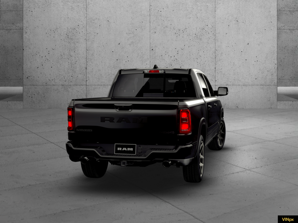 New 2026 Diamond Black Crystal Pearl-Coat Exterior Paint RAM Laramie image 13