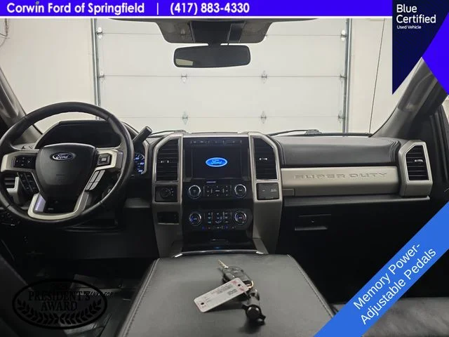 Certified Used 2020 Blue Jeans Metallic Ford Lariat image 15
