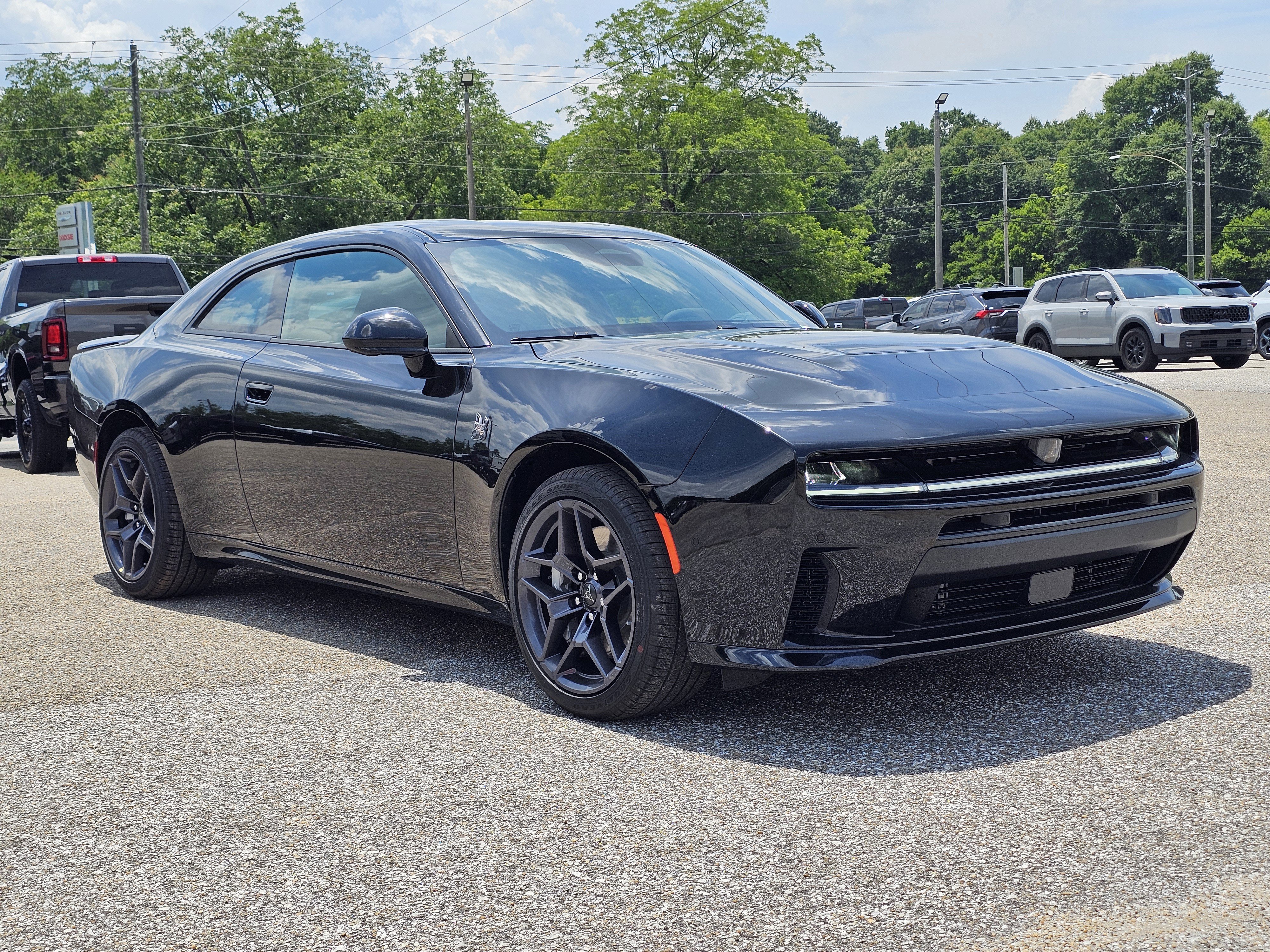 New 2026 Diamond Black Crystal Pearlcoat Dodge Scat Pack Plus image 5