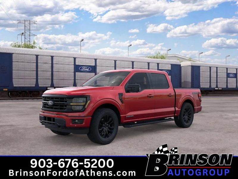 New 2026 Ruby Red Metallic Tinted Clearcoat Ford XLT image 1