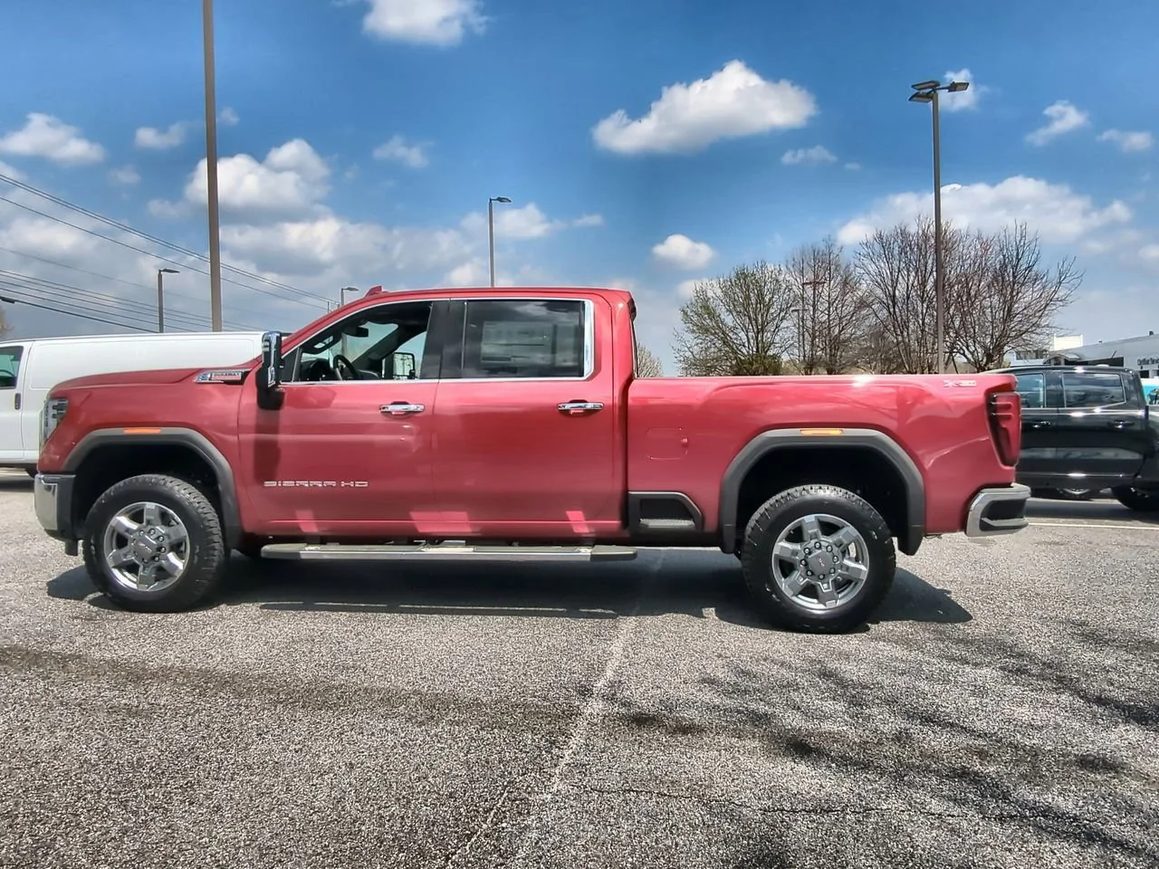 New 2026 Volcanic Red Tintcoat GMC SLT image 5