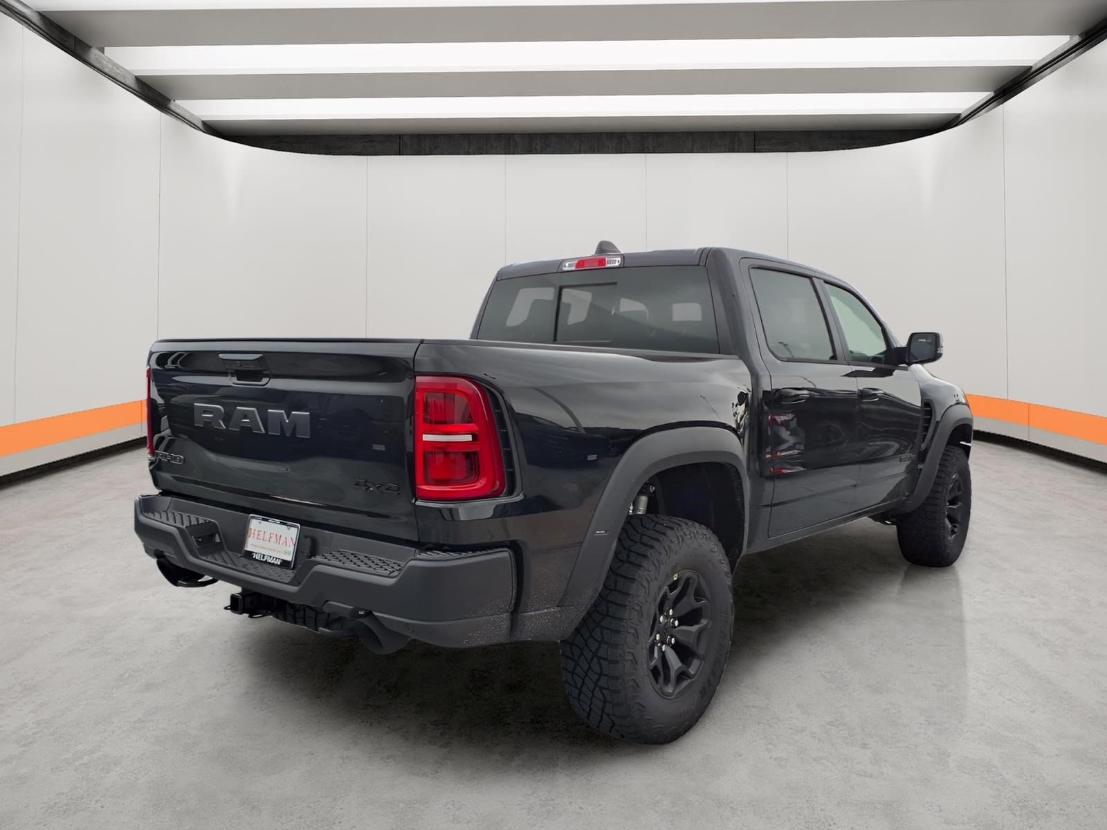New 2026 Diamond Black Crystal Pearl-Coat Exterior Paint RAM RHO image 4