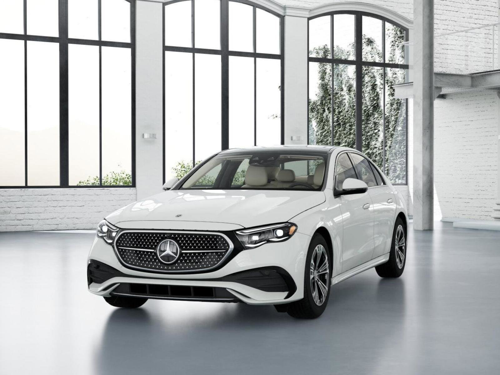 New 2026 Polar White Mercedes-Benz E 350 4MATIC® Sedan image 41