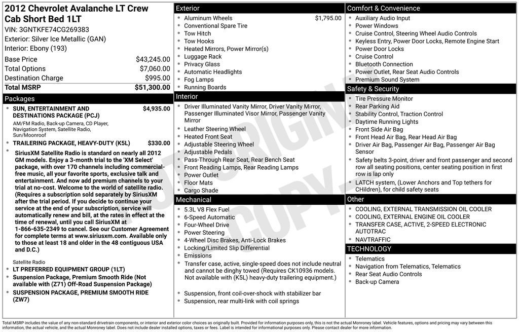 Used 2012 SILVER ICE METALLIC Chevrolet LT image 41