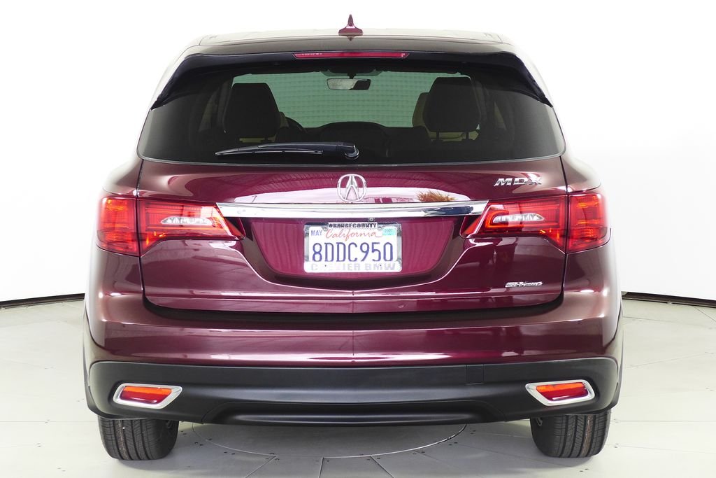 Used 2016 Dark Cherry Pearl Acura 3.5L image 8