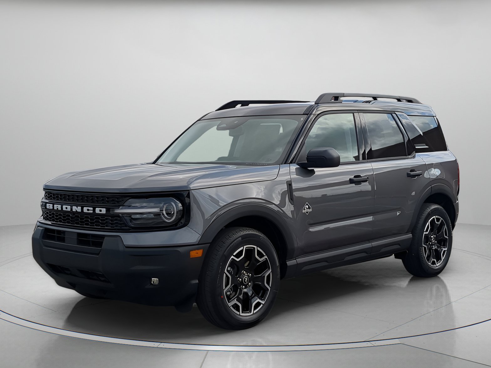 New 2026 Carbonized Gray Metallic Ford Outer Banks® image 1