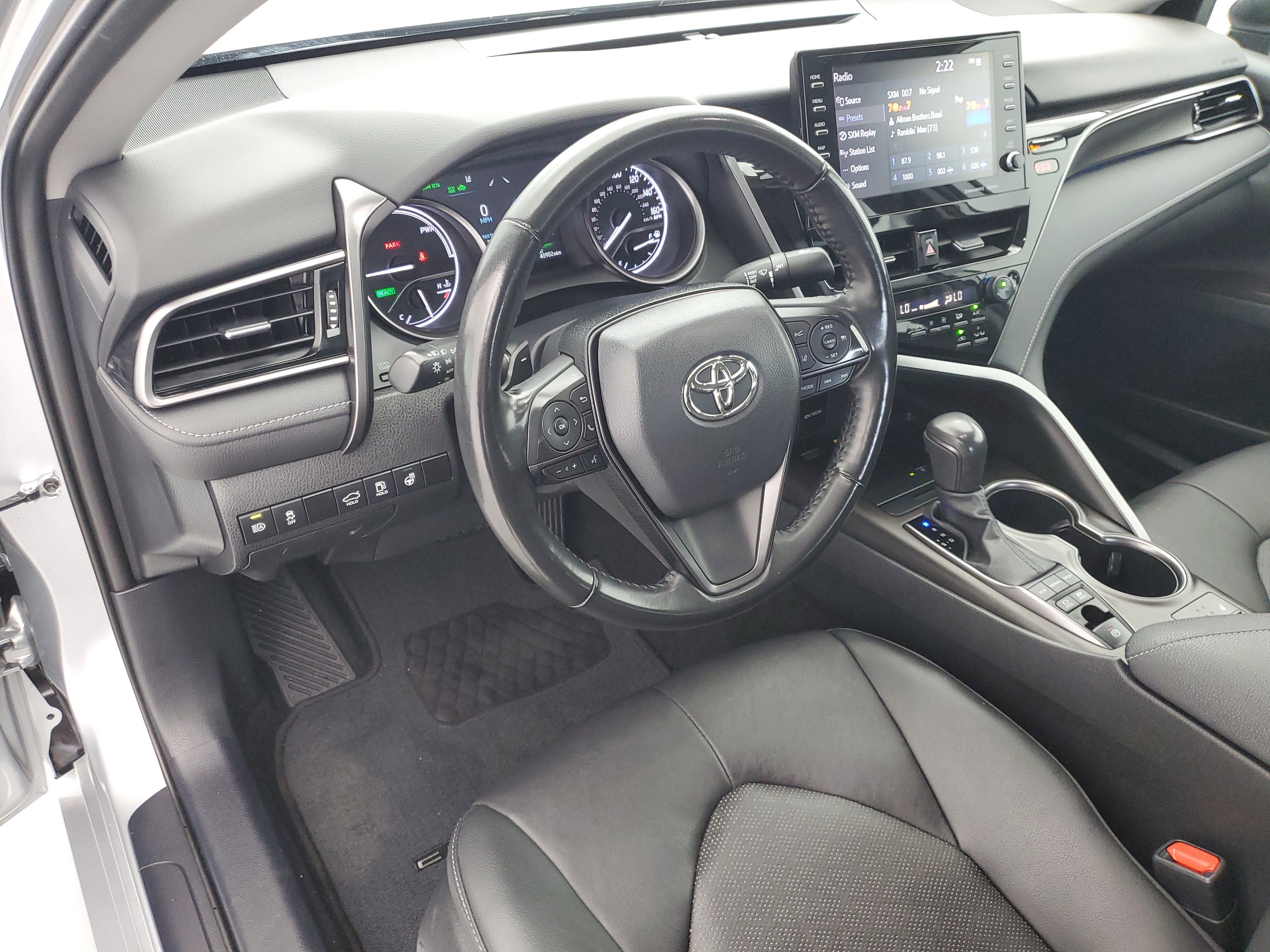 Used 2023 Celestial Silver Metallic/Midnight Black Metallic Toyota XSE image 18