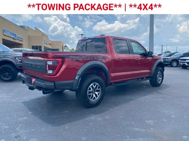 Used 2023 Rapid Red Metallic Tinted Clearcoat Ford Raptor image 9