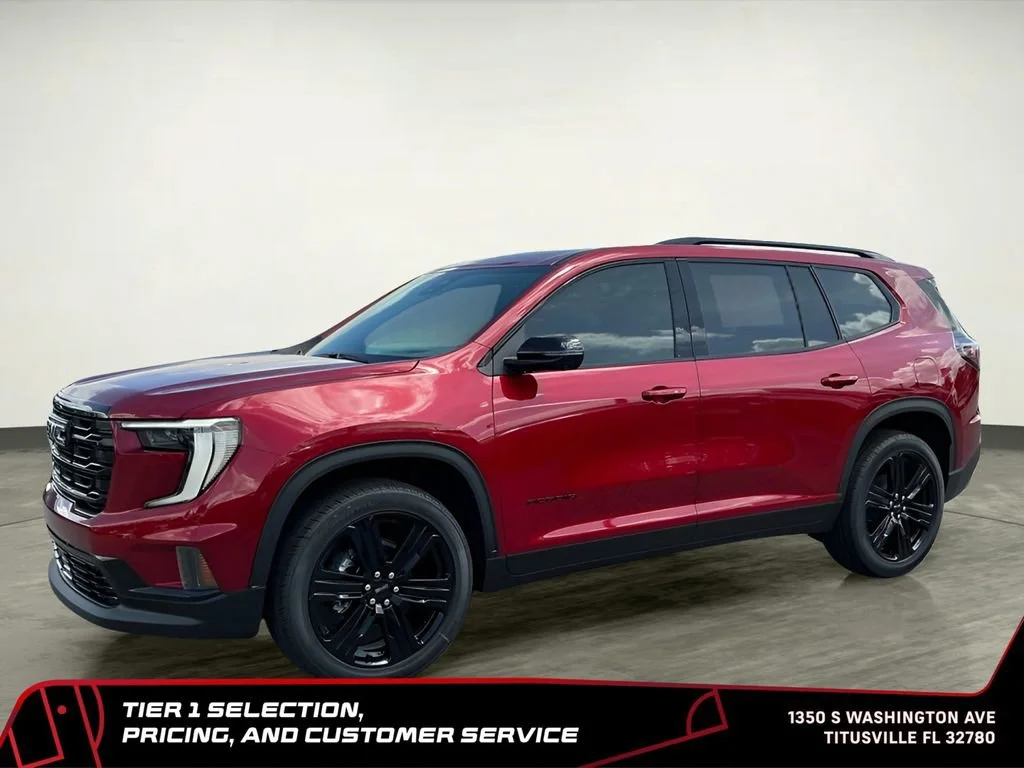 New 2026 Volcanic Red Tintcoat GMC Elevation image 2