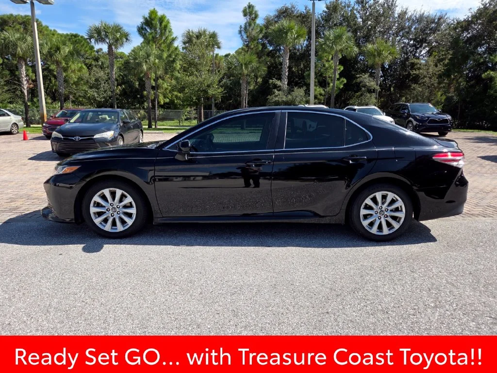 Certified Used 2019 Black Toyota LE image 9