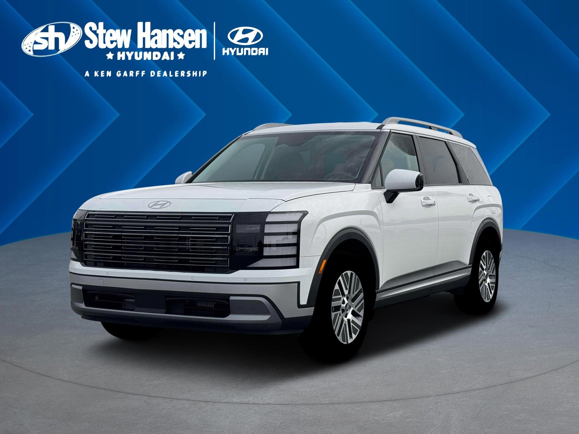 New 2026 Creamy White Pearl Hyundai SEL 7P image 1