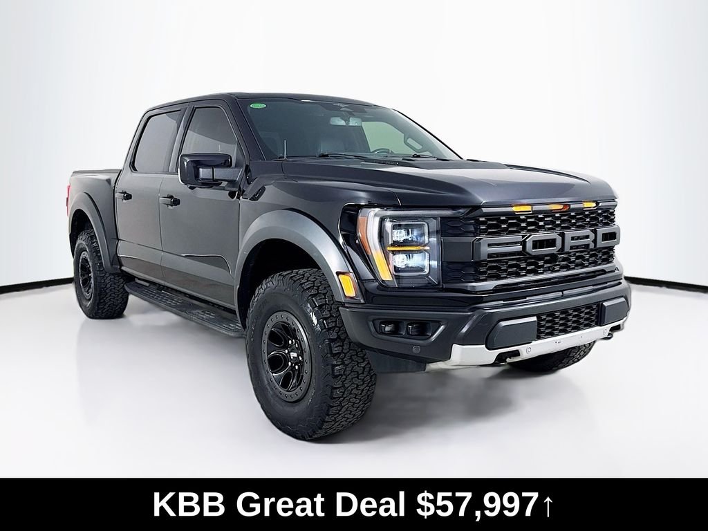 Used 2023 Black Metallic Ford Raptor image 1