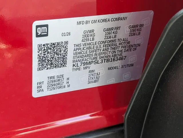 New 2026 Apex Red Chevrolet LT image 12
