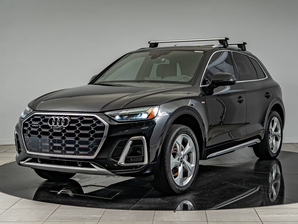 Used 2024 Mythos Black Metallic Audi 45 S line Premium Plus image 1