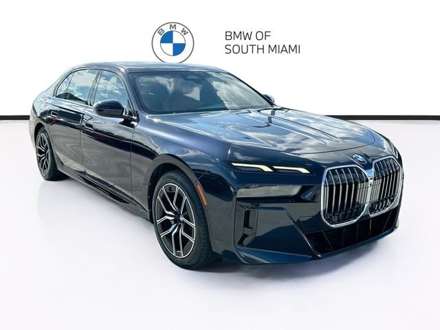 Certified Used 2023 Black BMW 740i image 1